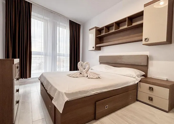 아파트 Tamy Airport - Parking, Kingsize Bed 클루지나포카